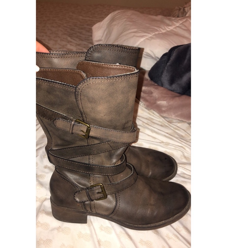 Brown boots
